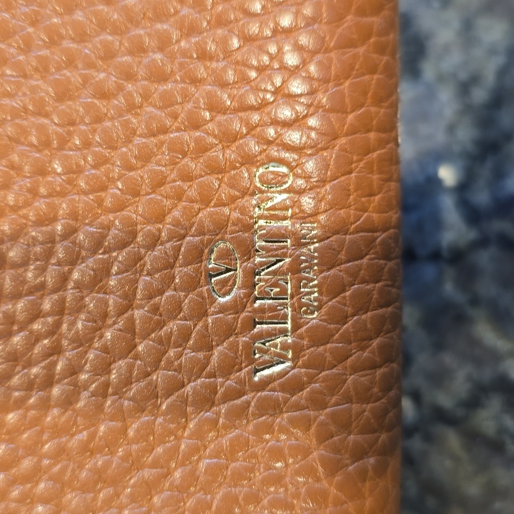 Valentino Garavani Rock Stud Continental Wallet On Chain - Picture 3 of 16